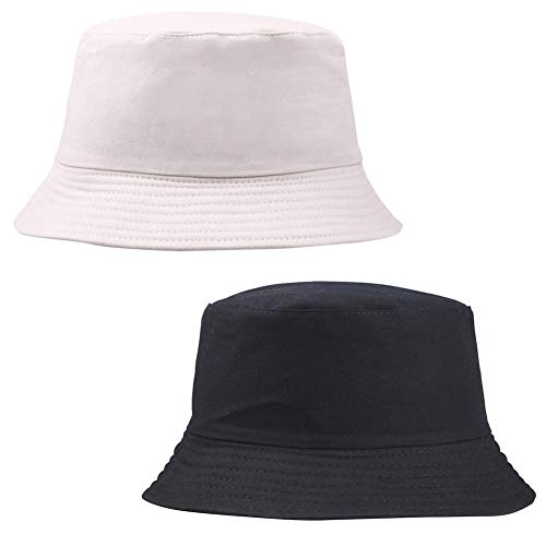 Sombrero De Pescador Hombre, Sombreros para Mujer Sombreros De Verano Sombreros De Playa Sombreros De Sol De Color Sólido Tipo De Borde Protección De Sombrero De Pescador Sol Sombreros De Cubo Neutro