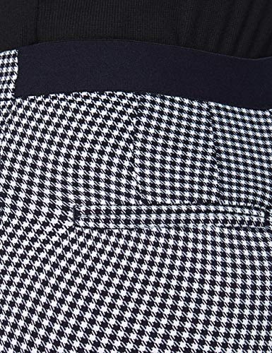 Springfield Chino Vichy-c/98 Pantalones, Multicolor (Multicoloured 98), 38 (Tamaño del Fabricante: 38) para Mujer