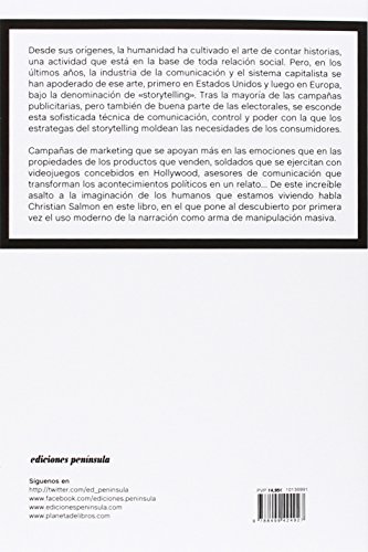 Storytelling: La máquina de fabricar historias y formatear las mentes (ATALAYA)
