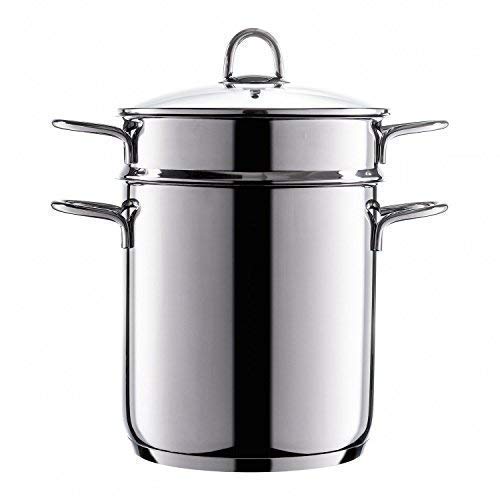Style'n Cook SAPORE - Olla para pasta (acero inoxidable, 20 x 21 cm)
