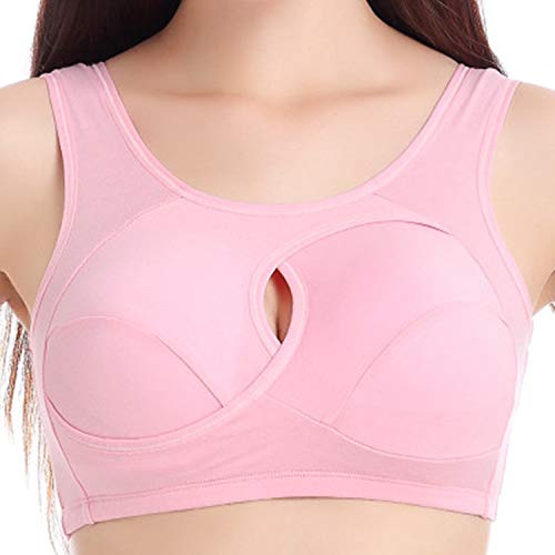 Sujetador deportivo sin costuras para mujer, talla grande, transpirable, sexy y antisudor, color negro y gris Negro Negro ( XL