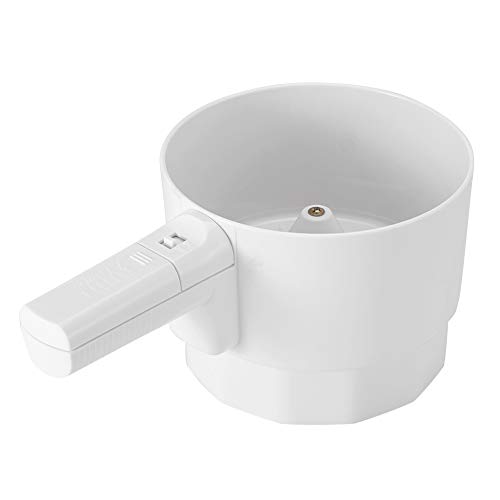 Tamiz de harina eléctrico Tamiz de mano Operador a batería Colador de plástico Forma de vaso Polvo Coctelera Cocina Hornear Pastelería