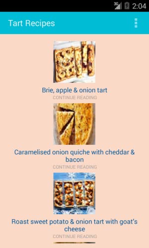 Tart Recipes
