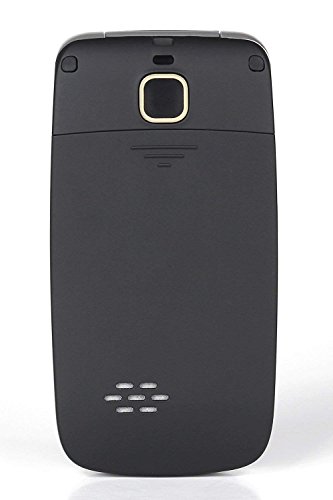 Teléfono móvil con tapa para personas mayores, teclas grandes, Isheep SF213 GSM, pantalla de 2,4 pulgadas, tecla de emergencia, cámara, negro