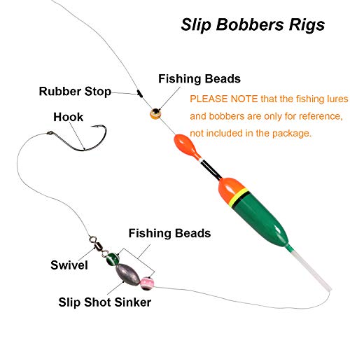THKFISH Kit de señuelos de Pesca,Texas Rig,Carolina Rig,Ganchos Compensados,Bobber Stopper,Granos de la Pesca,Sinkers de Pesca,Anillos de Pesca,Swivels de Pesca 219 Piezas