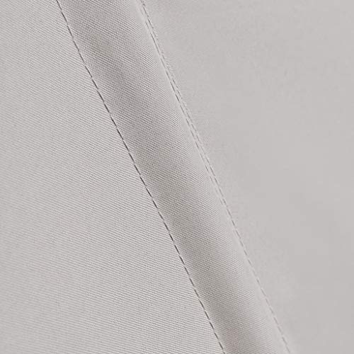 Tidyard Toldo Lateral Plegable de Pared Toldo Persiana de Ventana Exterior para Terraza Balcón Patio,Marco Fuerte de Acero,Crema 140x140cm