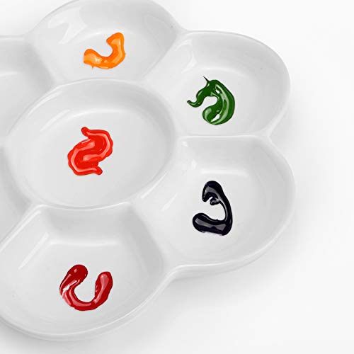 TOMYEER Porcelana 7 Así Daisy Mezcla Bandeja 6"
