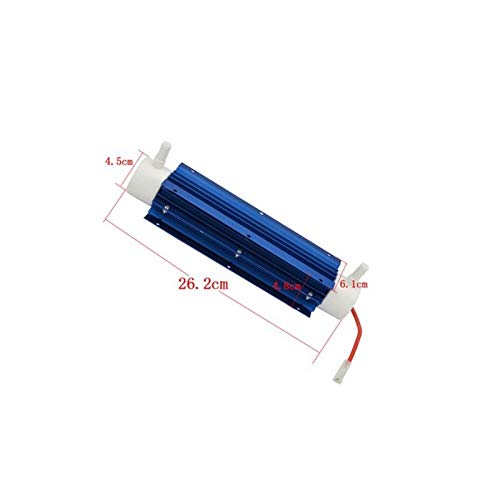 TOOGOO 10G 220V Generador de Ozono Tubo de SíLice Ozonizador de Agua Aqua Air Agua Ozonizador Fuente de AlimentacióN con Disipadores de Calor