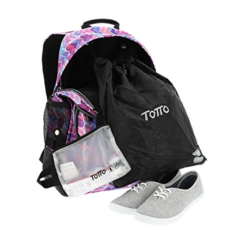 Totto - Mochila escolar (20L) - Crayoles