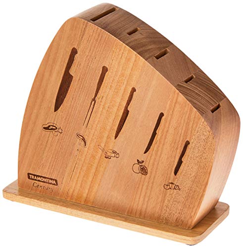 Tramontina Century - Juego completo de cuchillos de cocina (5 piezas, acero inoxidable, remachado)