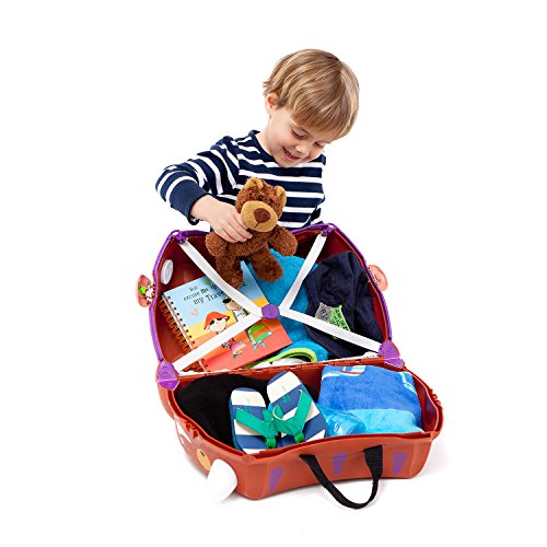 Trunki Maleta correpasillos y equipaje de mano infantil: Gruffalo (Marrón)