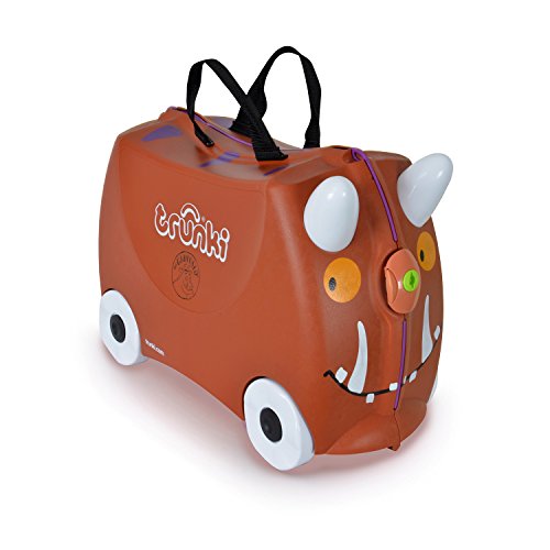 Trunki Maleta correpasillos y equipaje de mano infantil: Gruffalo (Marrón)