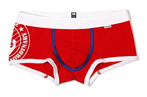 Tuopuda Calzoncillos para Hombre Ropa Interior Boxer Slip Algodón Pack de 4 (XL (Waist = 33-35 Inch), Solid Colors)