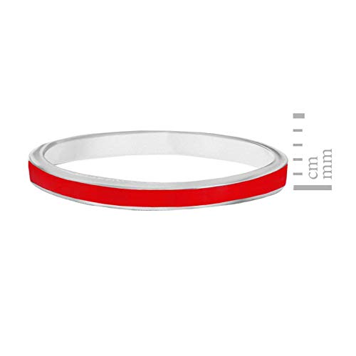 Tuscany Silver Anillo de mujer con plata fina 925 - Tamaño 13.5