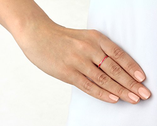 Tuscany Silver Anillo de mujer con plata fina 925 - Tamaño 13.5