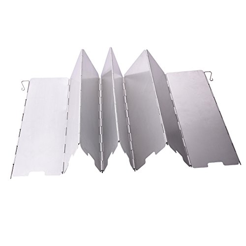 twinkbling plegable paravientos estufa de gas Parabrisas para al aire libre Camping picnic- 8 platos