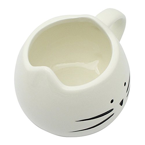 ufengke Creativo Blanco Gato Tazas De Café Tazas De Té De Porcelana, Lindo Mug De Cerámica Tazas Desayuno Pareja Taza, para Regalo, La Familia Y La Oficina