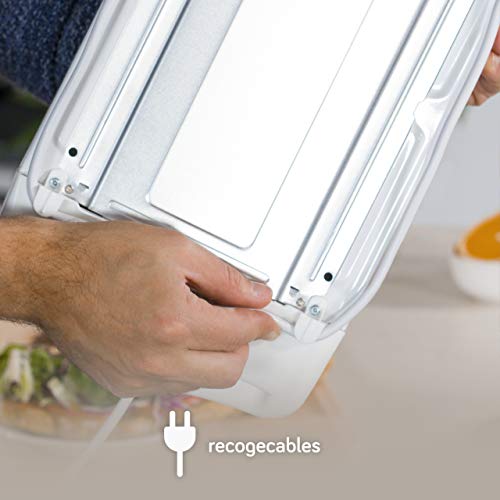 Ufesa TT7913 Activa - Tostador plano, 650W, Selección grado de tostado, Bandeja recogemigas
