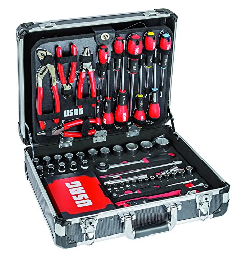 USAG U00020001 - Pack de 181 piezas en Maleta con surtido para mantenimiento