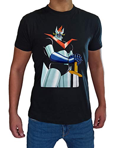 UZ Design T Shirt Mazinger Z Hombre Niño Camiseta Dibujos Animados Años 80 Robot Koji Kabuto, Niños 1-2 Años