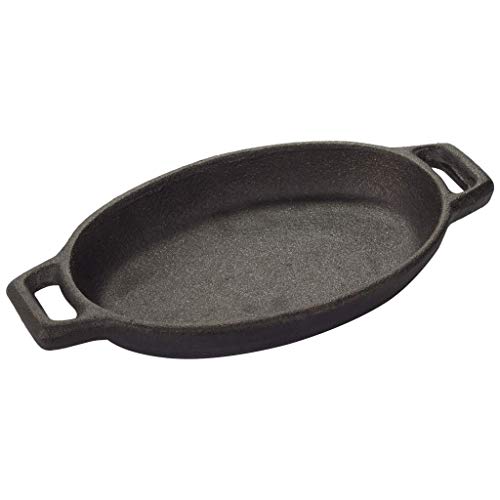 Valiant FIR554 Juego de Utensilios de Cocina de Hierro Fundido en Miniatura de 4 Piezas, Negro, 4-Piece