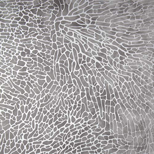 Venilia 54888-Adhesivo de aspecto industrial (PVC, sin ftalatos, grosor: 0,35 mm), color gris, 45 cm x 2 m