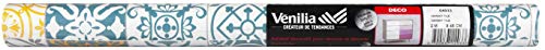 Venilia 54933 Cement Tiles Motiv-Lámina Adhesiva para Muebles (PVC, sin ftalatos, 160 μm, Grosor: 0,16 mm), Multicolor, carbón, 45 cm x 2 m