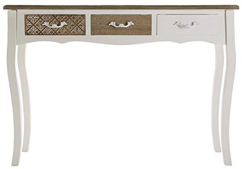 VERSA Ailen - Mesa Entrada con 3 Cajones