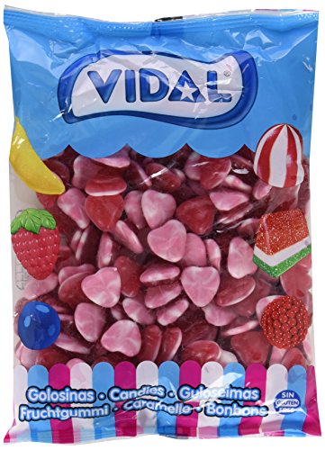 Vidal Corazones Twist Golosina - 1000 gr