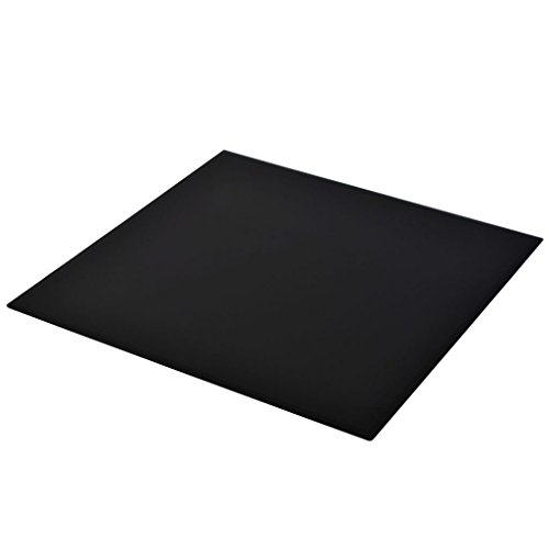 vidaXL Tablero Mesa Cristal Templado Cuadrado 700x700 mm Mesilla Mesita Centro