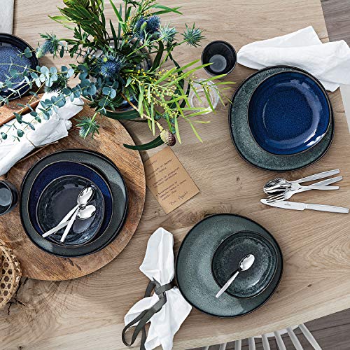 Villeroy & Boch Lave Gris Plato llano, 28 cm, Gres, Gris