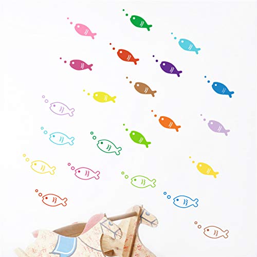 WEIPENG Pegatinas De Pared De Burbujas Dormitorio Baño Vivero Decoración del Hogar Calcomanías De Pared De PVC DIY Arte Mural Carteles Decorativos