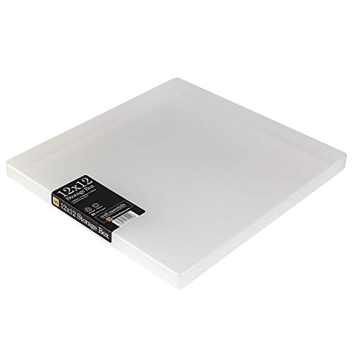 WestonBoxes caja de almacenamiento artesanal de 12x12 pulgadas para papel (8)