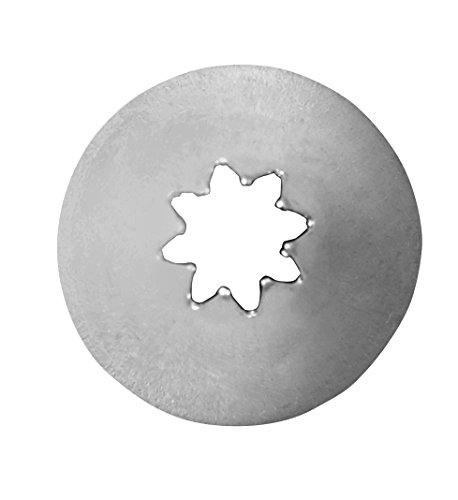 Wilton Numero 21 Boquilla Decoración, Acero Inoxidable, Metal, 3.2x3.81x7.52 cm