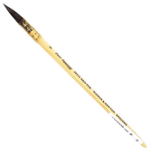 Winsor & Newton - Pincel de Acuarela Petit Gris, Redondo, nº00
