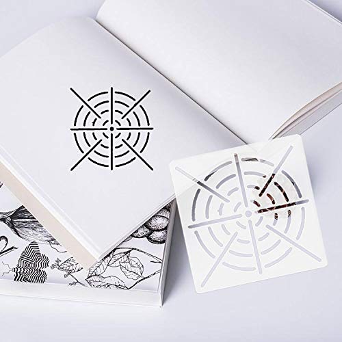 Winthai - Juego de 25 mandalas, mandala, pintura de mandala, herramientas de punto, punto, pinceles, mandala, plantilla de bola, lápiz capacitivo, bandeja para pintura de rocas, dibujo