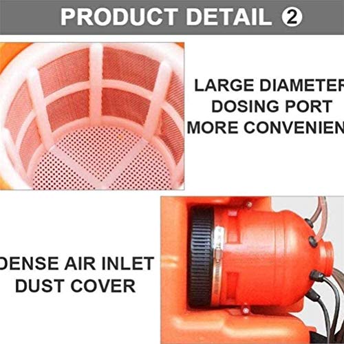 WLD 20L Ulf Eléctrico Fogger Ultra Fino Pulverizador Atomizador Drogas Spraye para Interior Y Exterior Público, 220V,220V