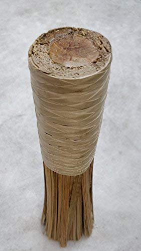 Wok Cepillo bambú aprox. 30 cm mano – Producto natural/Wok de escoba escoba//Wok Cepillo