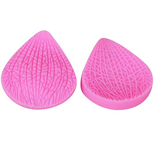 WQSD Molde de Silicona para pétalos de orquídeas, Molde para Hojas de Flores,    Pasta de Goma, decoración de Pasteles, Fondant, Herramienta para Hornear Pasteles