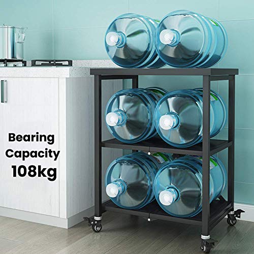 XHCP Kitchen Baker's Rack, 3 Capas de Acero Inoxidable Plegable Soporte de Horno de microondas Estación de Trabajo de Cocina Organizador de Almacenamiento montado en