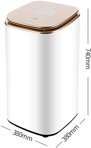 YANG Secador Eléctrico 820 W Secador de Esterilización Silencioso de Secado Rápido de Gran Capacidad Triple Desinfección Mini Secador Cilíndrico Toque Inteligente,Pink