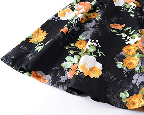 Yanlian Falda Corta Vintage Mujer Enaguas Plisada Falda Mujer Elástica Plisada Básica Patinador Multifuncional Corto Falda 3 S