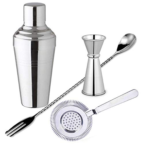 Yinaa Copas De Cóctel De Acero Inoxidable para Vino Regalo Perfecto De Vacaciones Mano De Obra Exquisita conjunto De Coctelera Boston De Acero Inoxidable Grabado con Fondo