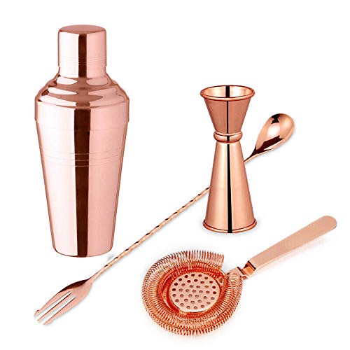 Yinaa Copas De Cóctel De Acero Inoxidable para Vino Regalo Perfecto De Vacaciones Mano De Obra Exquisita conjunto De Coctelera Boston De Acero Inoxidable Grabado con Fondo