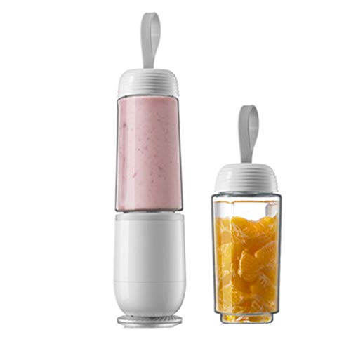 YNLRY Copa Exprimidor Portátil, Exprimidor De Origen Multi-función Eléctrica Taza De Jugo De Jugo Portátil Taza De Mini Frito Jugo De Máquina Máquina De Alimentos