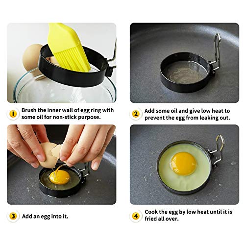 Yolito - Juego de anillos para huevos (4 unidades)