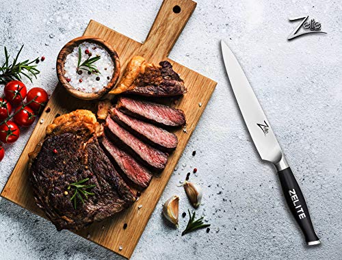 Zelite Infinity, Pelador Verduras Multiuso de 15 cm – Utensilios Cocina Serie Comfort-Pro – Acero Inoxidable Alemán de Alto Contenido en Carbono – Cuchillos Cocina Filo de Navaja, Supercómodos