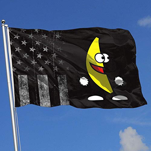 Zudrold Banderas al Aire Libre gastadas Bandera de Estados Unidos Bandera de Mantequilla de maní en Bandera para fanático de los Deportes fútbol Baloncesto béisbol Hockey
