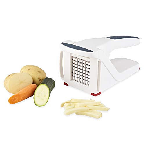 Zyliss ZA E910025 Astilladoras de Patatas, Blanco, Acero Inoxidable, 25,5 x 14 x 13 cm