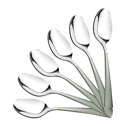 4everWithU Shandaar Aero Raso Cuchara de bebé de 6 PC FZC # 126